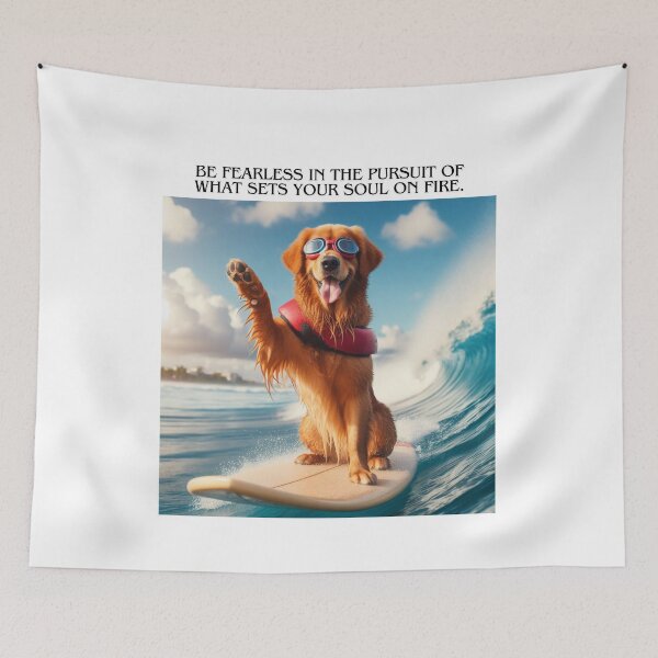 Item preview, Surfer Dog designed and sold by FrancelaSegura.