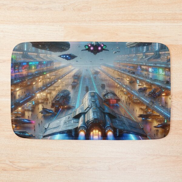 Item preview, Space Port Hangar designed and sold by nikkolaus.