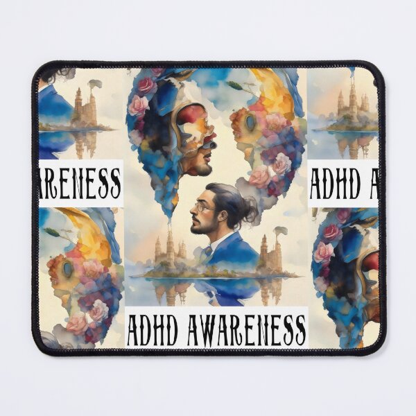 Item preview, Mindful Wanderings: ADHD Awareness designed and sold by MillennialVibe.