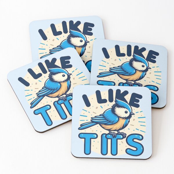 Item preview, I like tits (Bluetit) designed and sold by Vkinsify.