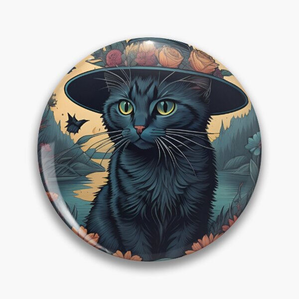 Artikelvorschau, Kopie der süßen schwarzen Halloween-Katze entworfen und verkauft von Fresyshop.
