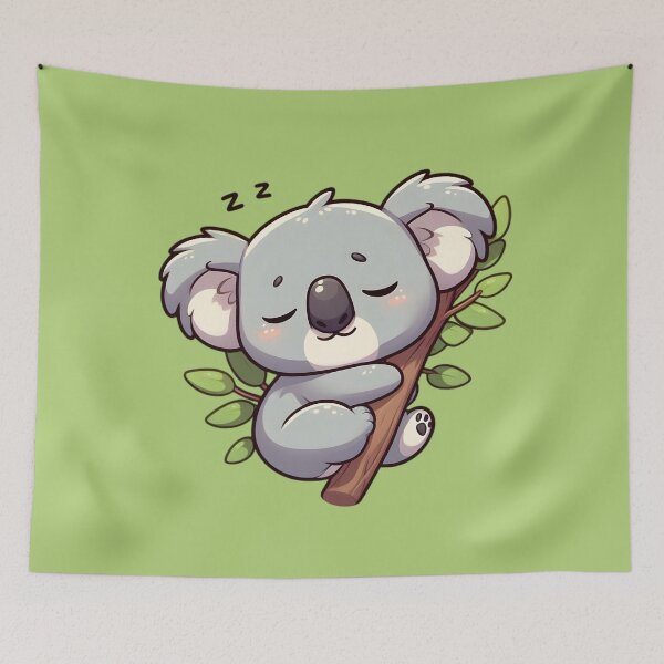 Item preview, Cute Chibi Sleepy Koala designed and sold by Delamoon.