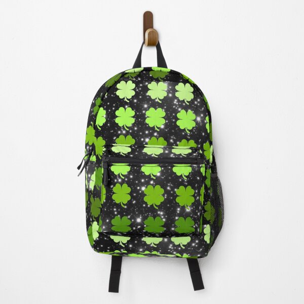 Item preview, Four Leaf Clover Pattern on Space Background designed and sold by Shelley Loewnau-Jones Studio.