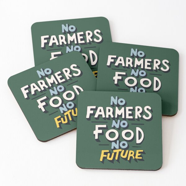 Item preview, Farmer Protest No Farmers No Food No Future 2 designed and sold by Psycho-Crazy.