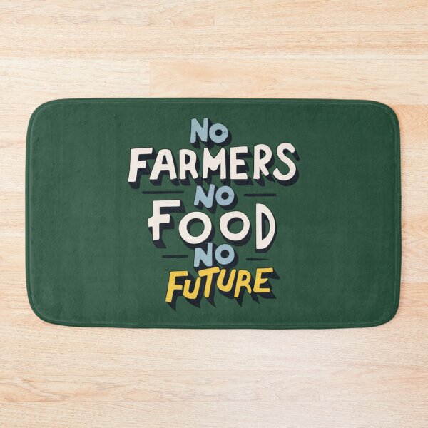 Item preview, Farmer Protest No Farmers No Food No Future 2 designed and sold by Psycho-Crazy.