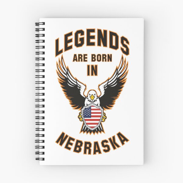 Item preview, Legends are born in Nebraska designed and sold by beloknet.