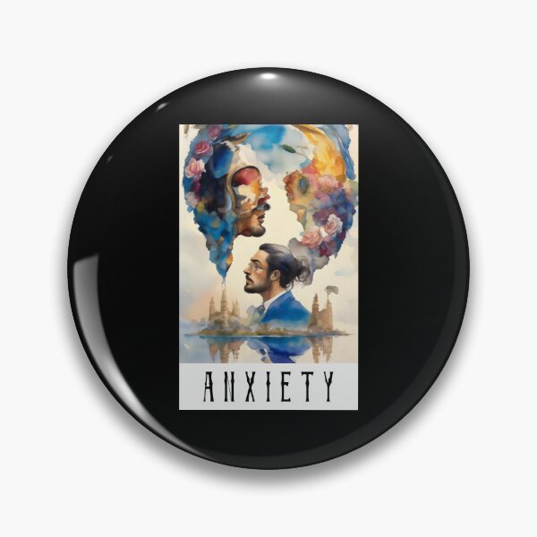 Item preview, Anxiety Realms: Navigate Your Thoughts designed and sold by MillennialVibe.