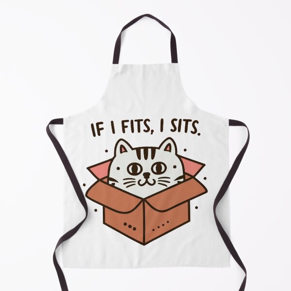 Item preview, If I Fits, I Sits - Cat in a box designed and sold by archiesacres.