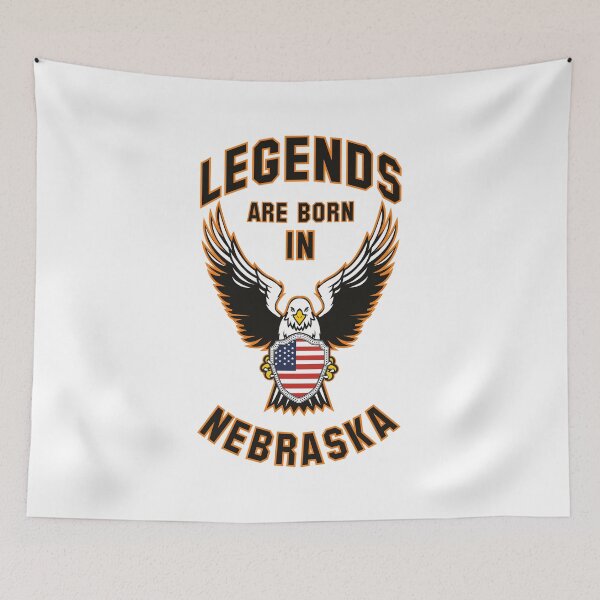 Item preview, Legends are born in Nebraska designed and sold by beloknet.