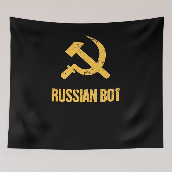 Item preview, Funny Russian Bot / Internet Troll designed and sold by Jam Jar.