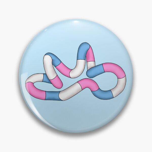 Item preview, Transgender pride tangle designed and sold by Fantistic  on Redbubble.