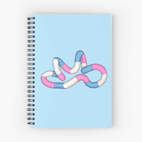 Item preview, Transgender pride tangle designed and sold by Fantistic  on Redbubble.