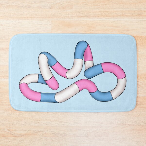 Item preview, Transgender pride tangle designed and sold by Fantistic  on Redbubble.