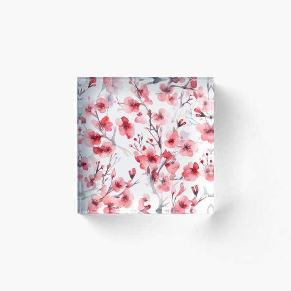 Item preview, Acuarelas flores de cerezo designed and sold by PrettyPatternss.