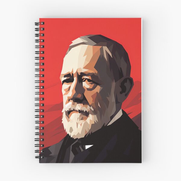 Item preview, Benjamin Harrison | Red minimalism designed and sold by ComicsFactory.
