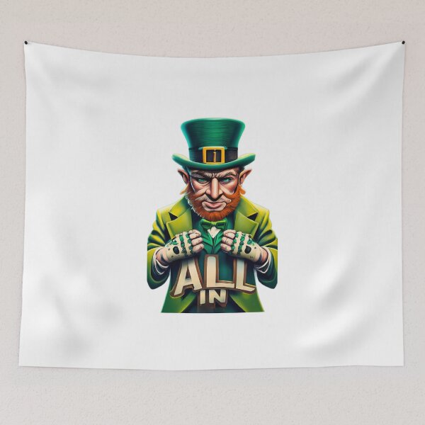 Item preview, Bold Leprechaun 'All In' designed and sold by GL!TCH LAB.