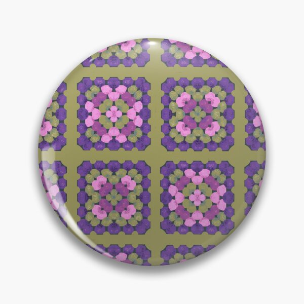 Item preview, Granny square plaid designed and sold by Heike Nedo.