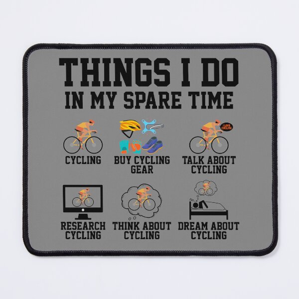 Item preview, Things I Do In My Spare Time Funny Cycling Enthusiast Biking designed and sold by inkedtee.