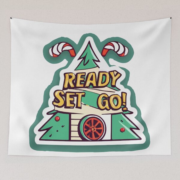 Item preview, Drag Racing Christmas Tree Countdown Pop Art designed and sold by NiftyWrx.
