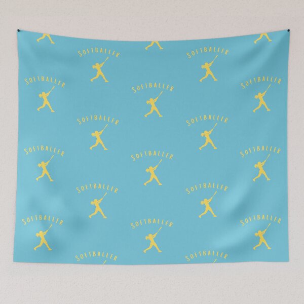Item preview, Yellow Summer Women's Softball Funny Athlete Sport Design  designed and sold by IntoClearWater.