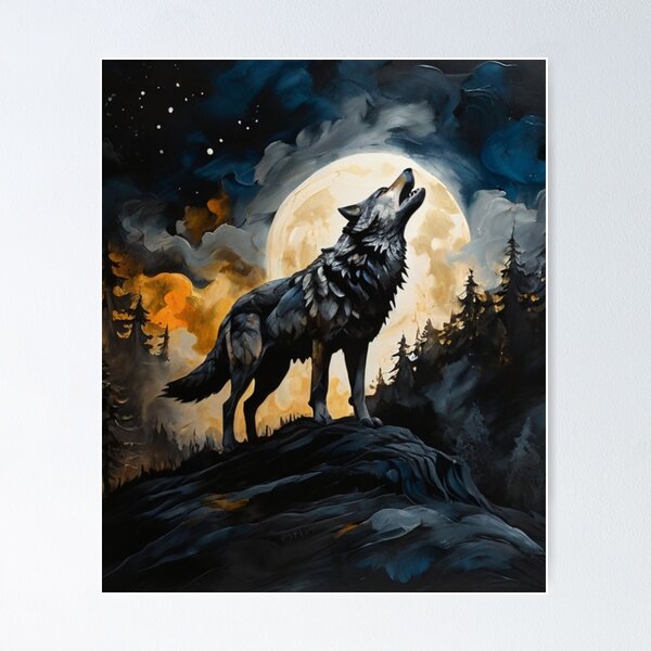 Three Wolf Moon Posters for Sale