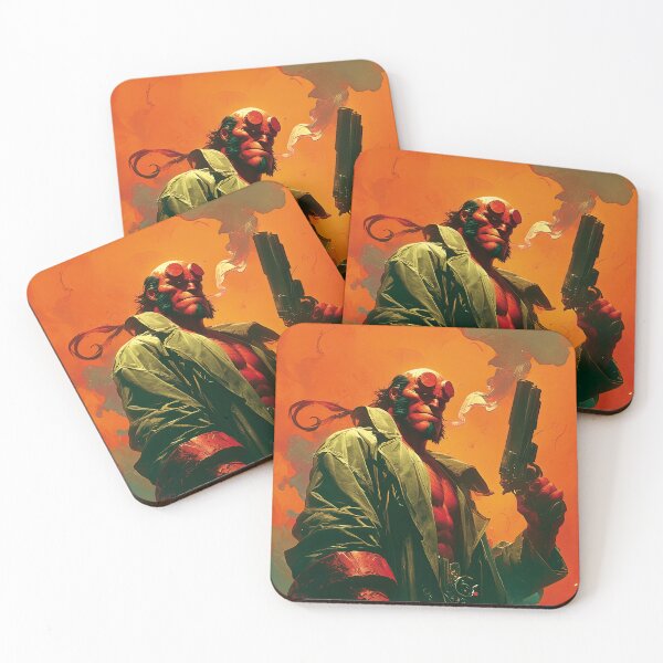 Item preview, Hellboy Mysteries & Gunsmoke designed and sold by Lost Idols Productions General Shop.