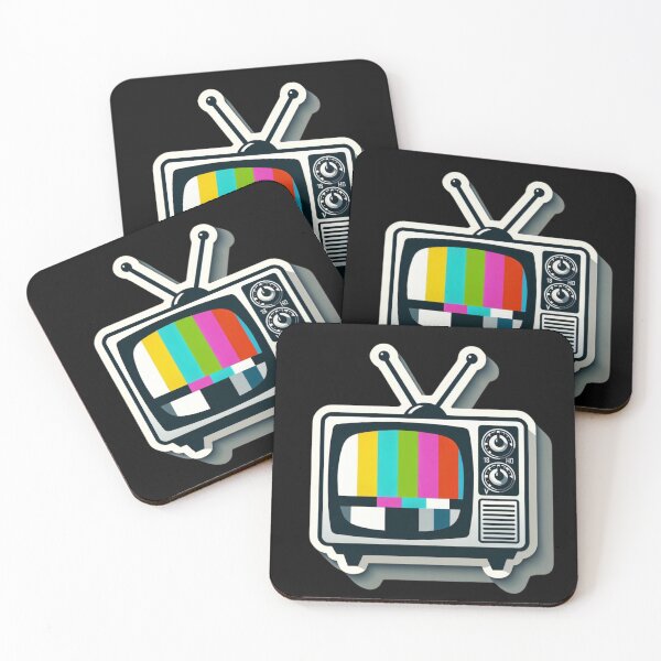 Item preview, Retro TV device sticker - classic 80s television nostalgia designed and sold by Elitekampfei.