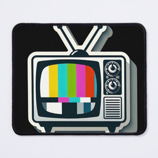 Item preview, Retro TV device sticker - classic 80s television nostalgia designed and sold by Elitekampfei.