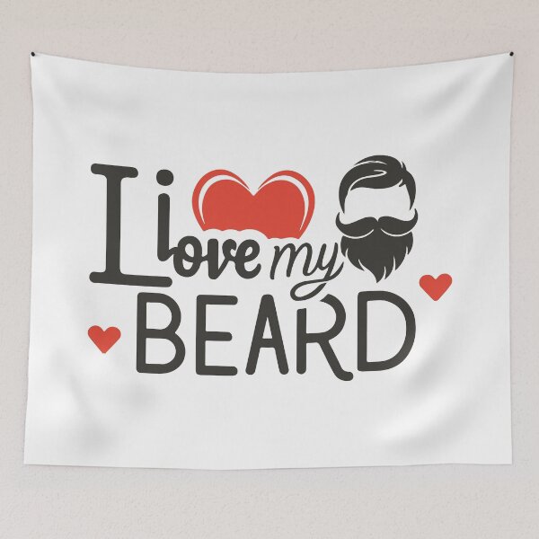 Item preview, I love my beard 2 designed and sold by StellarValor.