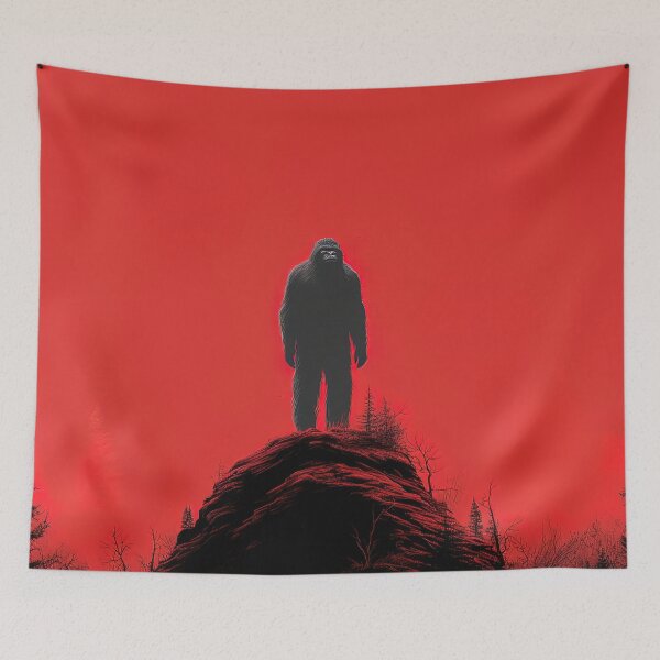 Item preview, Bigfoot | Red minimalism designed and sold by ComicsFactory.