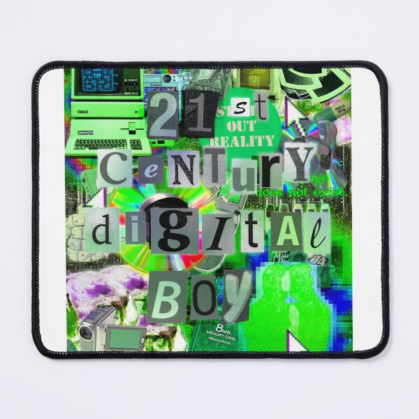 Item preview, 21st Century Digital Boy (with text) designed and sold by VampireArgents.