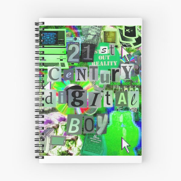 Item preview, 21st Century Digital Boy (with text) designed and sold by VampireArgents.