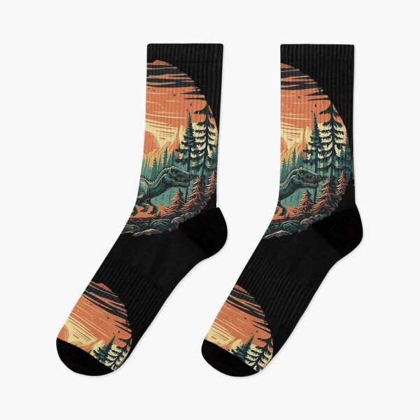 Item preview, Forest Dinosaur: Sunset Vector Illustration designed and sold by Elpico11.