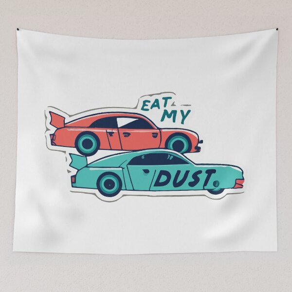Item preview, Eat My Dust Drag Racing Showdown designed and sold by NiftyWrx.