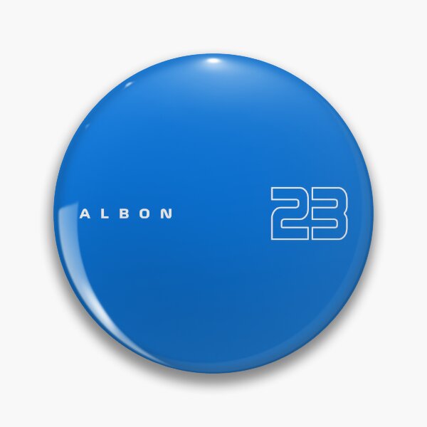 Item preview, Alex Albon 23 Modern designed and sold by F1PIT.
