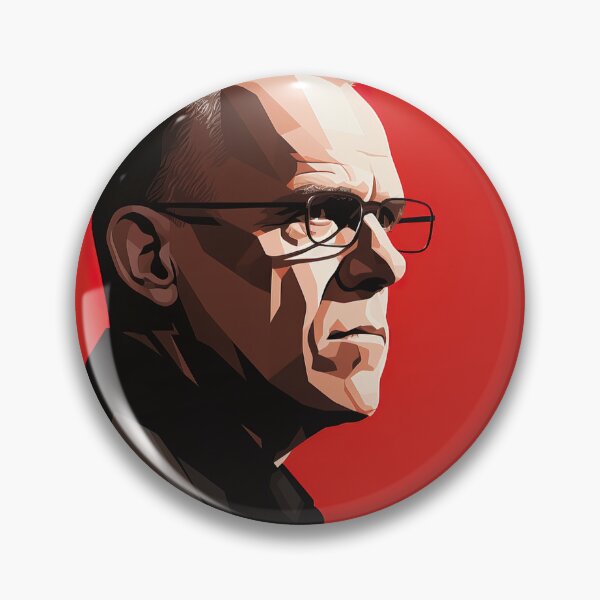 Item preview, Bill McKibben | Red minimalism designed and sold by ComicsFactory.