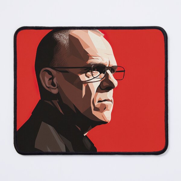 Item preview, Bill McKibben | Red minimalism designed and sold by ComicsFactory.