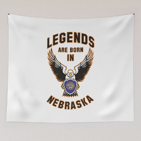 Item preview, Legends are born in Nebraska designed and sold by beloknet.