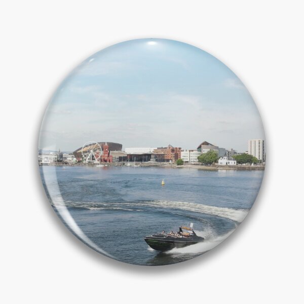 Item preview, Speed Boat across Cardiff Bay designed and sold by Lauren0906.