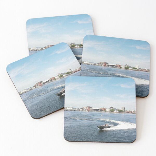 Item preview, Speed Boat across Cardiff Bay designed and sold by Lauren0906.