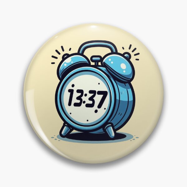 Item preview, 1337 o'clock designed and sold by Vkinsify.