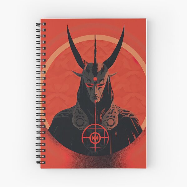 Artikelvorschau, Bishamon | Roter Minimalismus entworfen und verkauft von ComicsFactory.