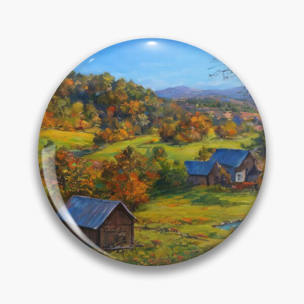 Artikelvorschau, Herbstliche Ebenen von Vermont entworfen und verkauft von Delemore Art.