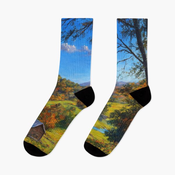 Item preview, Autumnal Plains of Vermont designed and sold by Delemore Art.