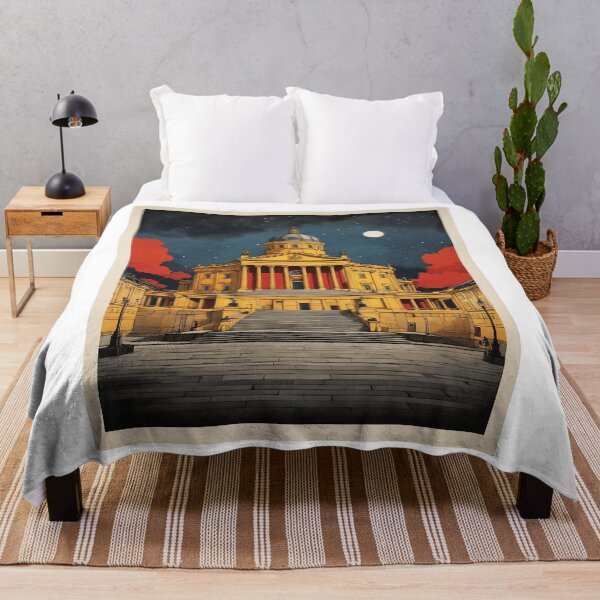 Item preview, Gendarmenmarkt Germany Starry Night Vintage Travel Poster Art designed and sold by TravelersGems.