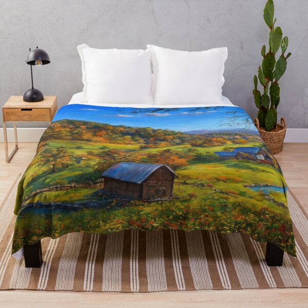 Item preview, Autumnal Plains of Vermont designed and sold by Delemore Art.