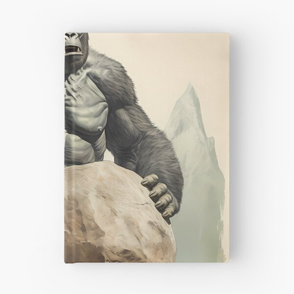 Item preview, Big Gorilla Holding A Rock designed and sold by ValueOfArt.