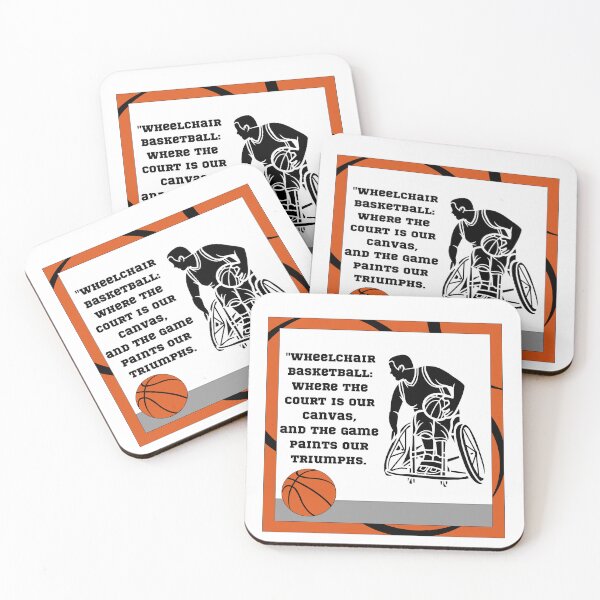 Item preview, Wheelchair Basketball / Wheelchair Sport,  let's shoot some hoops. designed and sold by It's Wheelie Cool.
