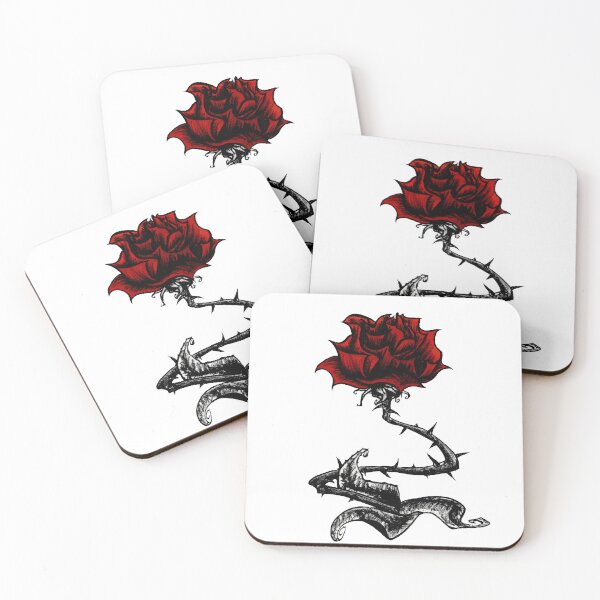 Item preview, Red Rose | Prickly Flower designed and sold by SaraVLeoni.