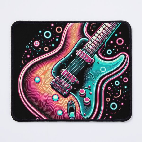 Item preview, Guitarra eléctrica. Arte pop designed and sold by YVESTEP.